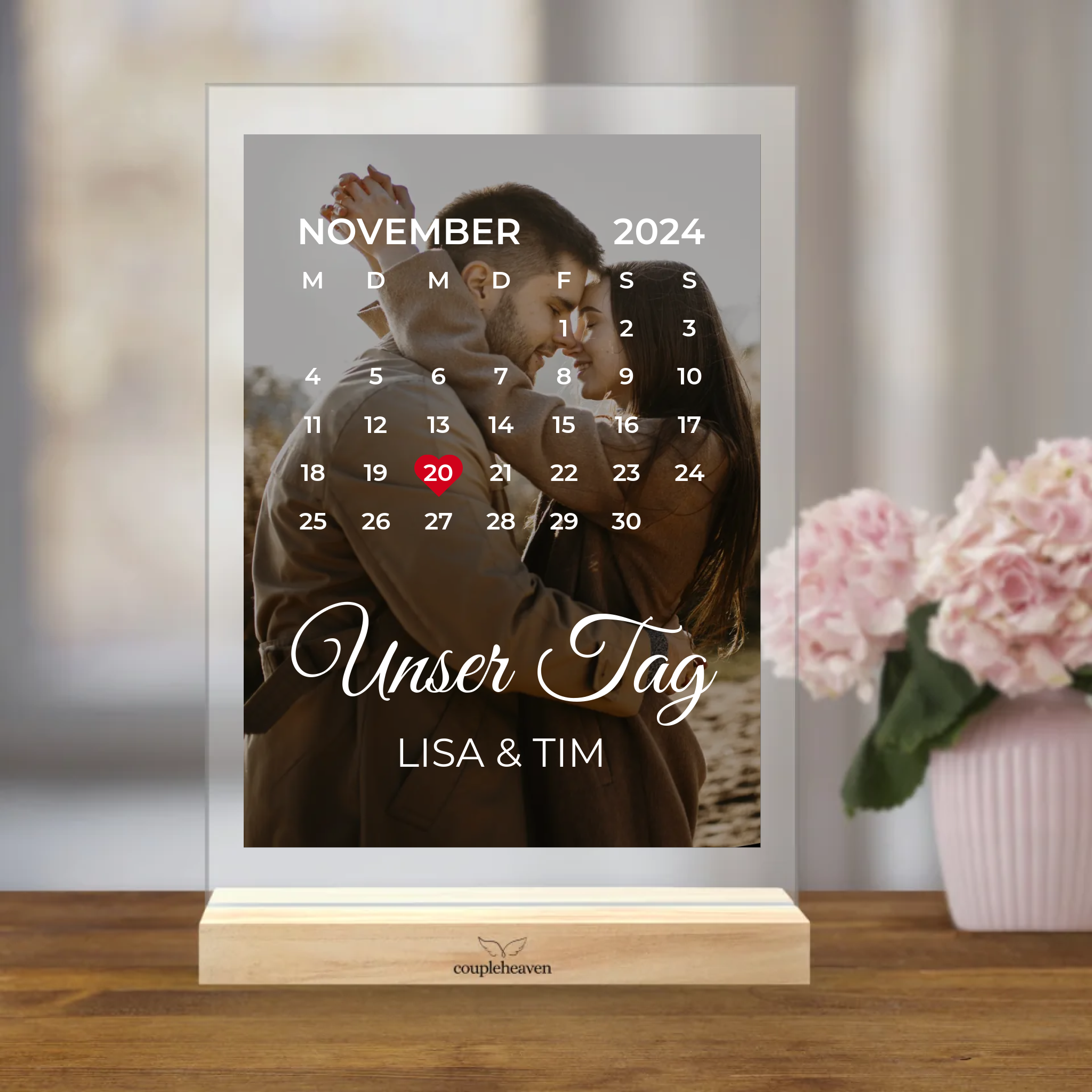 Euer besonderer Tag - Personalisiertes Acrylglas - Coupleheaven